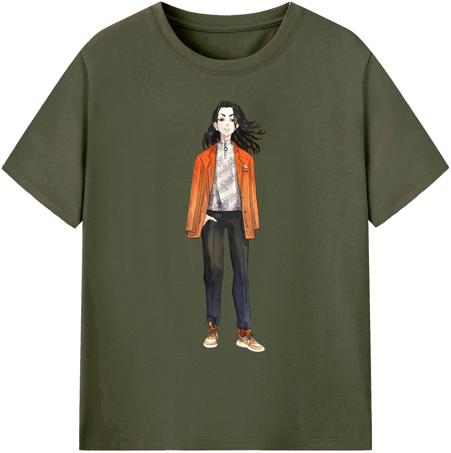 （画像用） 東京リベンジャーズ Tokyo Revengers 綿100％ メンズ半袖Tシャツ｜肌触りやわらか＆通気性